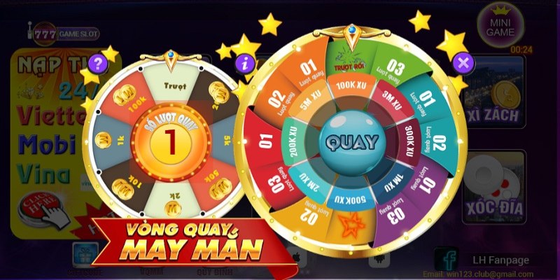 Giải thưởng vòng quay may mắn đầu xuân 